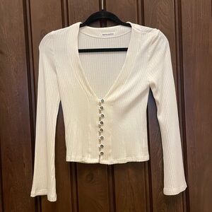 Reformation Long Sleeve Top (size small)